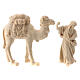 Camel and camel rider Nativity scene 10 cm wood Val Gardena s1