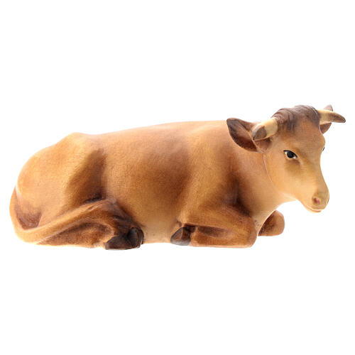 Santons Crèche De Noël - Bœuf 12 Cm - PVC Peint à La Main - Fabriqué En Italie - Pour Crèche Traditionnelle Ou Moderne