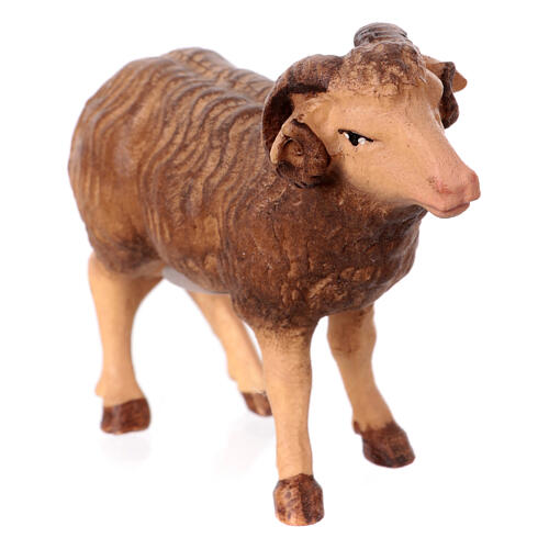 Ram for 12 cm Matteo Nativity Scene, wood, Val Gardena 2