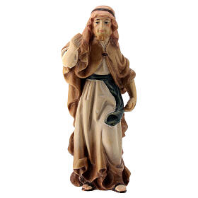 Kameltreiber Holzfigur für Matteo-Krippe Grödnertal, 12 cm