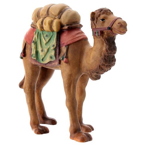 Camello bardado belén Mateo 12 cm Val Gardena 4