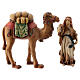Camel and camel rider Matteo Nativity scene 12 cm wood Val Gardena s1