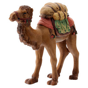 Camello y camellero belén Val Gardena Mateo 12 cm