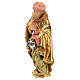 Wise Man with incense for 12 cm "Matthew" Nativity Scene Val Gardena wood s2