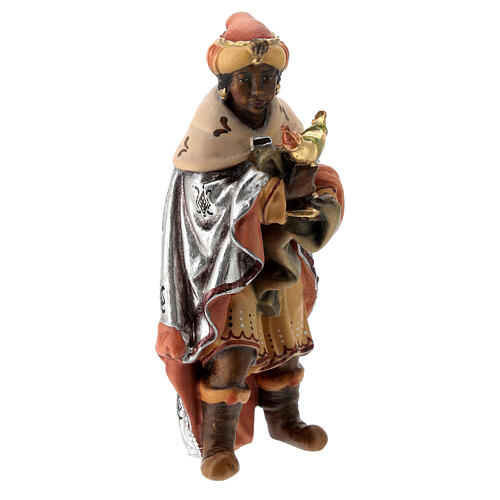 Moor Wise Man for 12 cm "Matthew" Nativity Scene Val Gardena wood 1