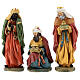Complete Nativity set, 11 characters, resin, 15 cm s3