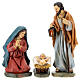 Complete nativity scene 11 resin figurines 15 cm s2
