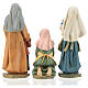 Nativity set of 9 characters, resin, 15 cm s6