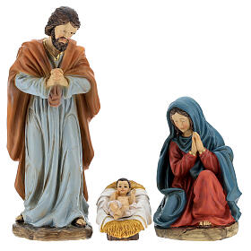 Complete Nativity Scene set 11 resin characters of 30 cm