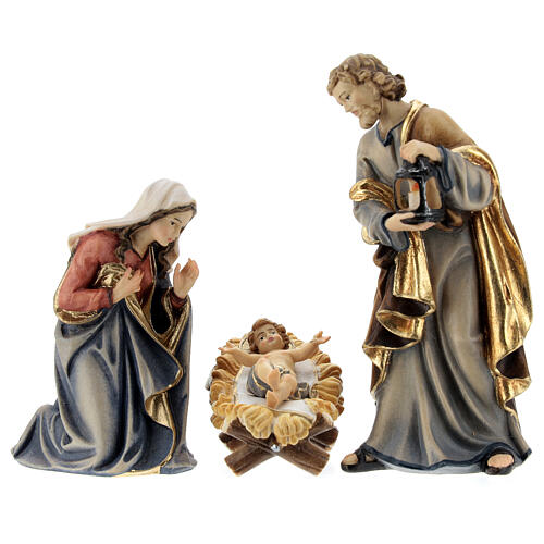 Kostner Nativity Scene set of 12 figurines 12 cm average height painted wood of Val Gardena 2