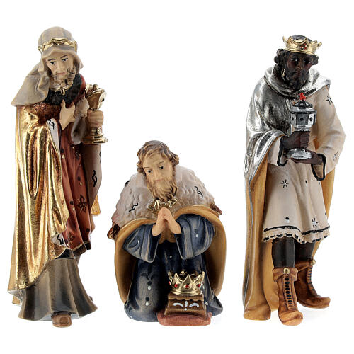 Kostner Nativity Scene set of 12 figurines 12 cm average height painted wood of Val Gardena 4