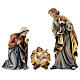 Kostner Nativity Scene set of 12 figurines 12 cm average height painted wood of Val Gardena s2