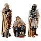 Zestaw 12 figurek do szopki Kostner 12 cm, drewno Val Gardena s4