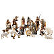 Zestaw 22 elementów do szopki Kostner, ręcznie malowane, Val Gardena s1