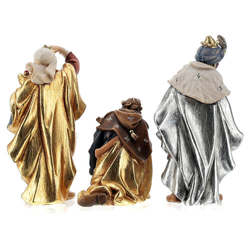 Rainell Nativity Scene set of 11 figurines 11 cm average height painted wood of Val Gardena 7