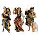 Original Ulrich Nativity Scene set of 14 figurines 12 cm average height wood of Val Gardena s5