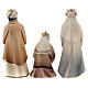 Original Cometa Nativity Scene set of 14 figurines 12 cm average height painted wood of Val Gardena s12