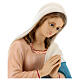 Fibreglass statue of Mary with crystal eyes, painted, for Landi's outdoor Nativity Scene of 100 cm s4