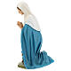 Fibreglass Mary statue with crystal eyes, painted for outdoor Nativity Scene of 100 cm by Landi s5