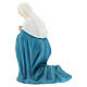 Fibreglass Mary statue with crystal eyes, painted for outdoor Nativity Scene of 100 cm by Landi s6