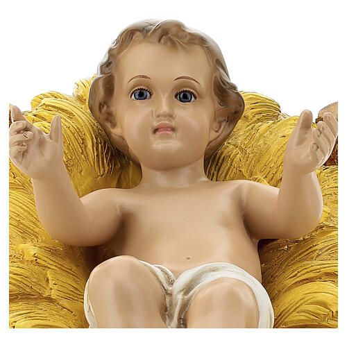 Nativité fibre de verre 3 pcs crèche Lando Landi 100 cm pour extérieur 3