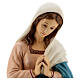 Mary on her knees, fibreglass statue with crystal eyes, painted for outdoor, Landi's Nativity Scene of 65 cm s2