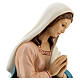 Mary on her knees, fibreglass statue with crystal eyes, painted for outdoor, Landi's Nativity Scene of 65 cm s4