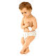 Statua Gesù bambino occhi cristallo vetroresina presepe Lando Landi 65 cm esterno s4