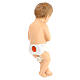 Statua Gesù bambino occhi cristallo vetroresina presepe Lando Landi 65 cm esterno s5