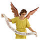 Angel of Glory, fibreglass statue with crystal eyes, painted for outdoor, Landi's Nativity Scene of 65 cm s2