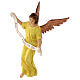 Fiberglass Angel of Glory with crystal eyes, painted for outdoor 65cm Nativity Scene by Landi s7
