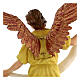 Fiberglass Angel of Glory with crystal eyes, painted for outdoor 65cm Nativity Scene by Landi s8