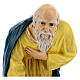 Fiberglass kneeling Wise Man with crystal eyes, painted for outdoor 65cm Nativity Scene by Landi s2