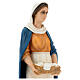 Shepherdess with cloths and jar, fibreglass statue with crystal eyes, painted for outdoor, Landi's Nativity Scene of 65 cm s6