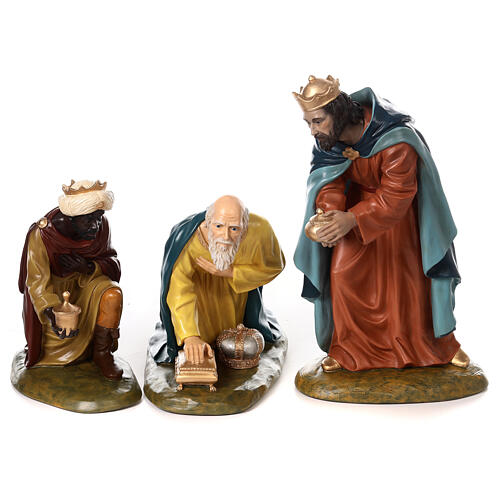 Nativity Scene set of 16 fiberglass figurines 65 cm by Landi OUTDOOR 5