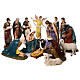 Nativity Scene set of 16 fiberglass figurines 65 cm by Landi OUTDOOR s1