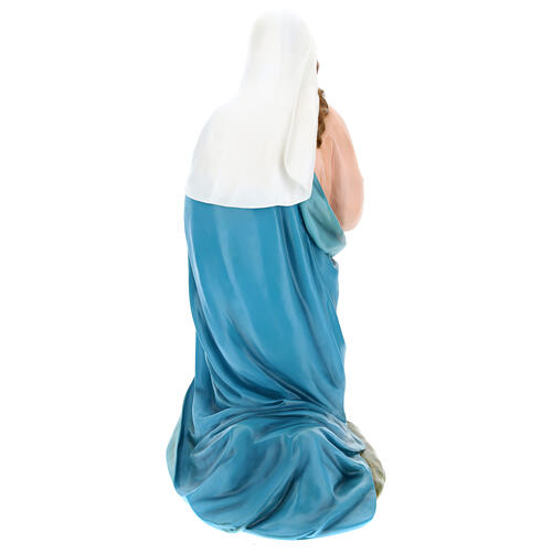 Statua Maria vetroresina occhi cristallo presepe Landi 160 cm esterno 10