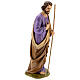 Statue Saint Joseph fibre de verre pour extérieur crèche Landi 160 cm s6