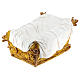 Cuna decorada para Jesús fibra de vidrio belén 160 cm Landi exterior 100X75X40 cm s3