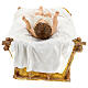 Infant Jesus with crib, outdoor fibreglass statue for Landi's Nativity Scene of 160 cm s14