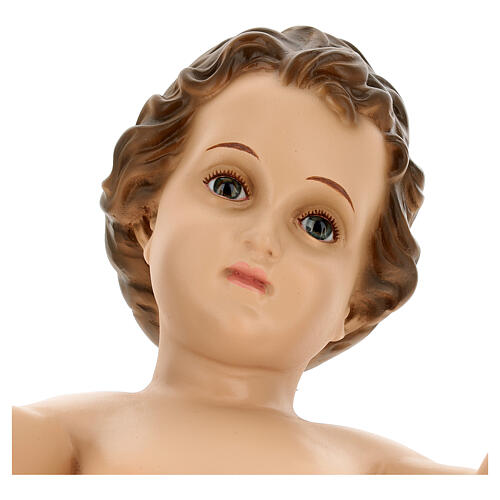 Figura Dzieciątko Jezus i żłóbek, włókno szklane, szopka Landi 160 cm, na zewnątrz 4