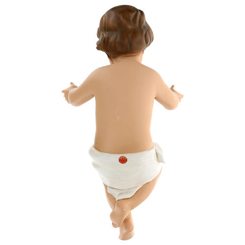 Natividad Completa en fibra de vidrio, ojos de cristal , belén Landi 160 cm exterior 11