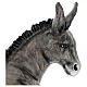 Estátua burro 120 cm fibra de vidro presépio Landi altura média 160 cm para exterior s2