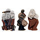 Nativity Scene of 11 cm, set of 16 resin and fabric figurines s11