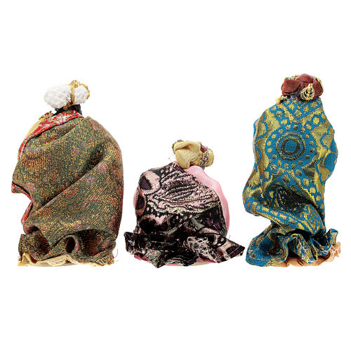 Nativity scene set 16 pcs 11 cm resin cloth 9