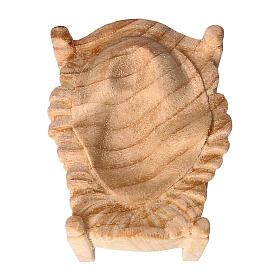 Natural wood manger Montano Swiss pine 10 cm