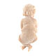 Gesù Bambino Montano Cirmolo presepe statua legno naturale 12 cm s2