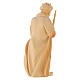Re moro statua legno naturale presepe Montano Cirmolo 10 cm s4