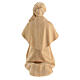 Shepherdess praying on her knees, wooden statue for 10 cm Mountain Nativity Scene s5