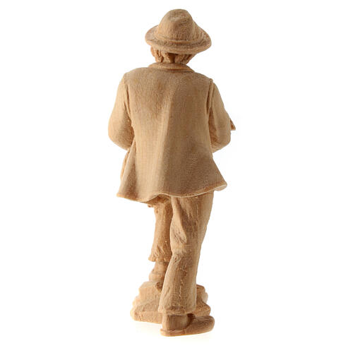 Pasterz z jagnięciem do szopki 10 cm 4